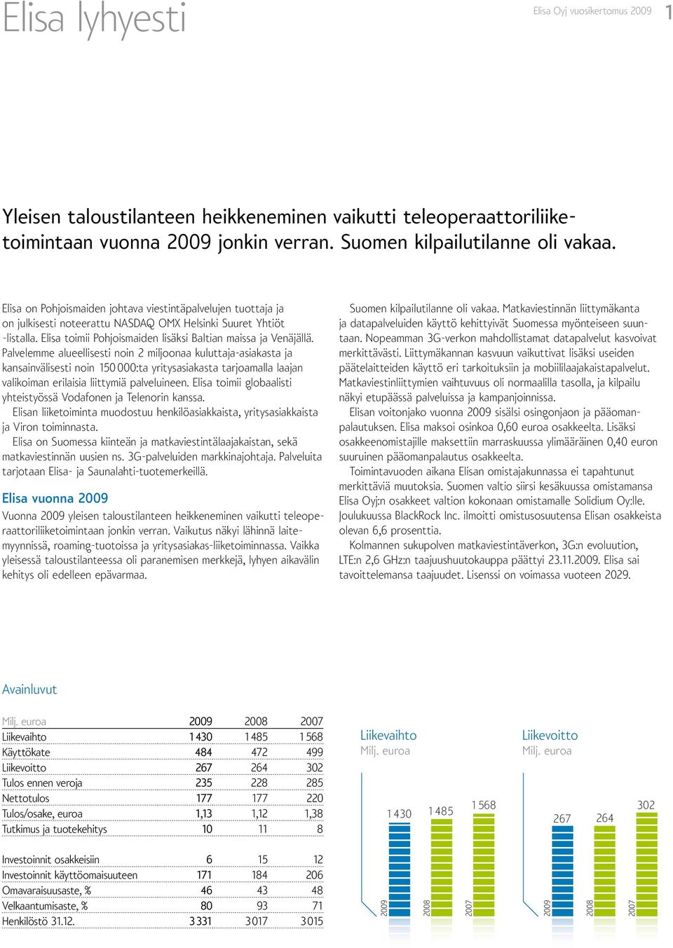 Palvelemme alueellisesti noin 2 miljoonaa kuluttaja-asiakasta ja kansainvälisesti noin 150 000:ta yritysasiakasta tarjoamalla laajan valikoiman erilaisia liittymiä palveluineen.