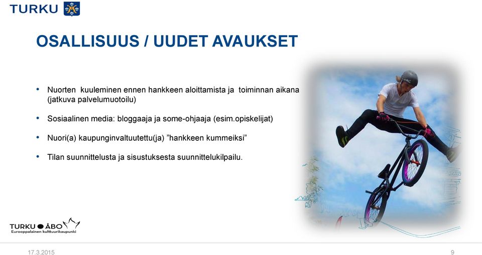 ja some-ohjaaja (esim.