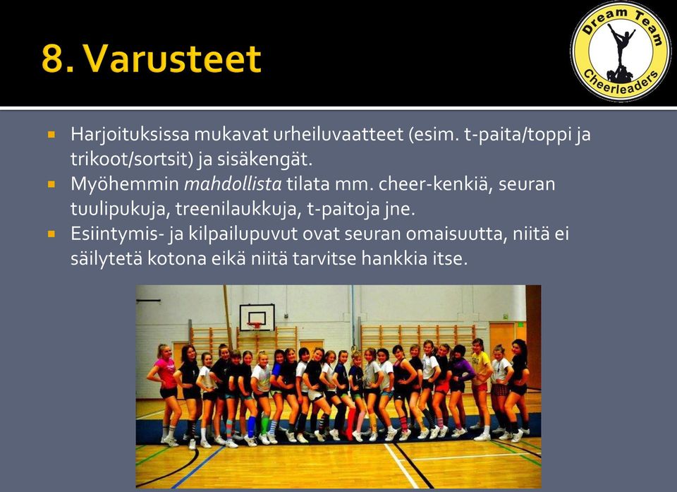 Myöhemmin mahdollista tilata mm.