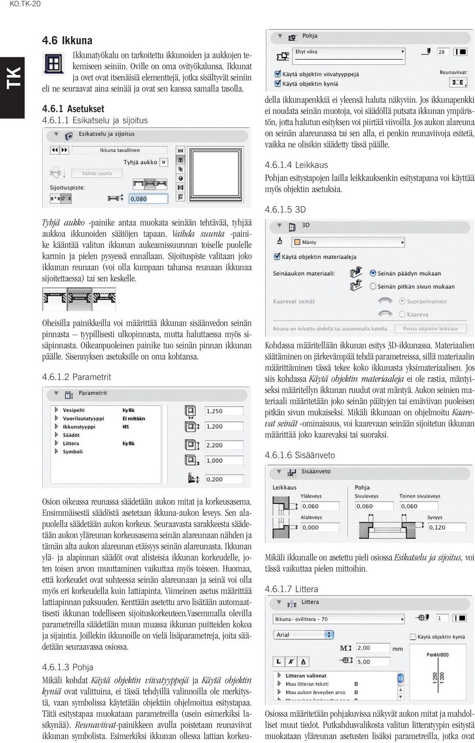 Asetukset 4.6.1.