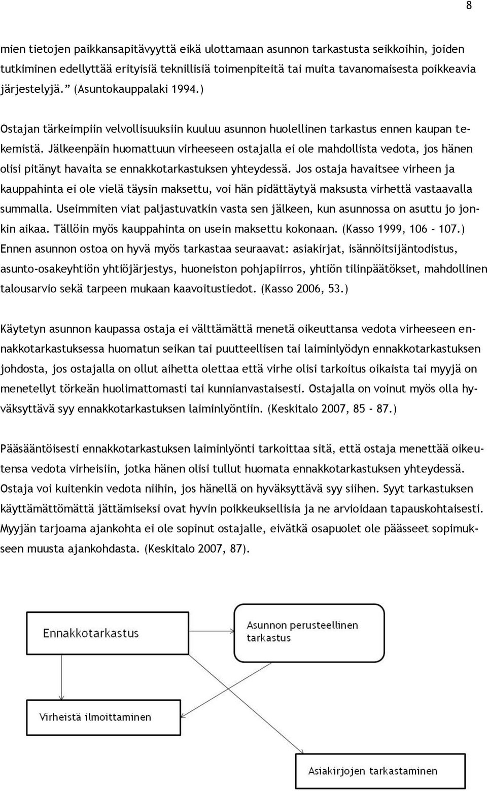 Jälkeenpäin huomattuun virheeseen ostajalla ei ole mahdollista vedota, jos hänen olisi pitänyt havaita se ennakkotarkastuksen yhteydessä.