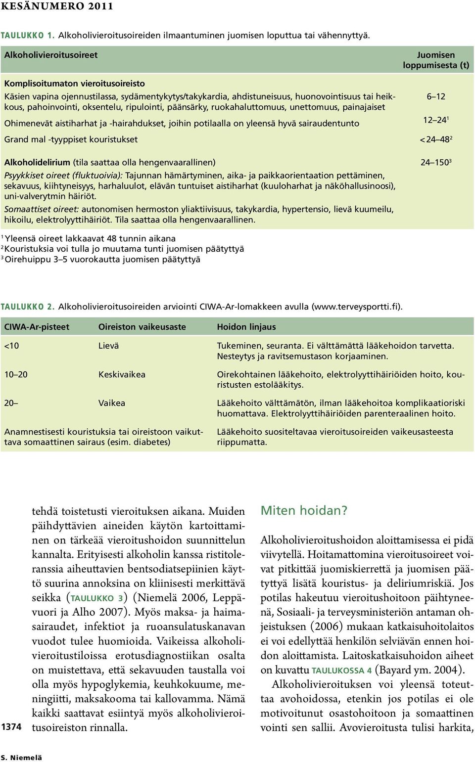 pahoinvointi, oksentelu, ripulointi, päänsärky, ruokahaluttomuus, unettomuus, painajaiset 6 12 Ohimenevät aistiharhat ja -hairahdukset, joihin potilaalla on yleensä hyvä sairaudentunto 12 24 1 Grand