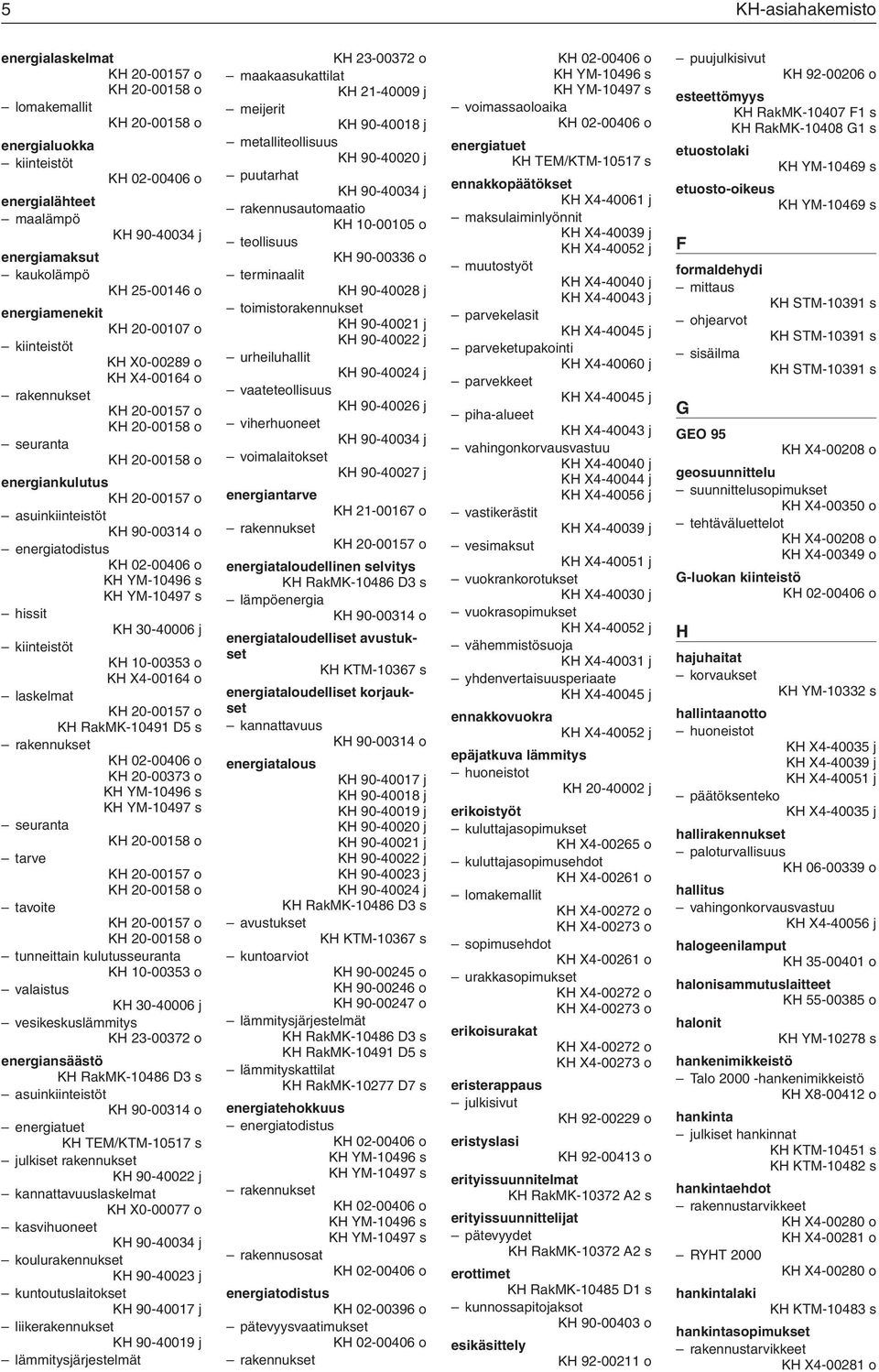 hissit KH 30-40006 j kiinteistöt KH 10-00353 o laskelmat KH RakMK-10491 D5 s KH 02-00406 o KH 20-00373 o KH YM-10496 s KH YM-10497 s seuranta KH 20-00158 o tarve KH 20-00158 o tavoite KH 20-00158 o