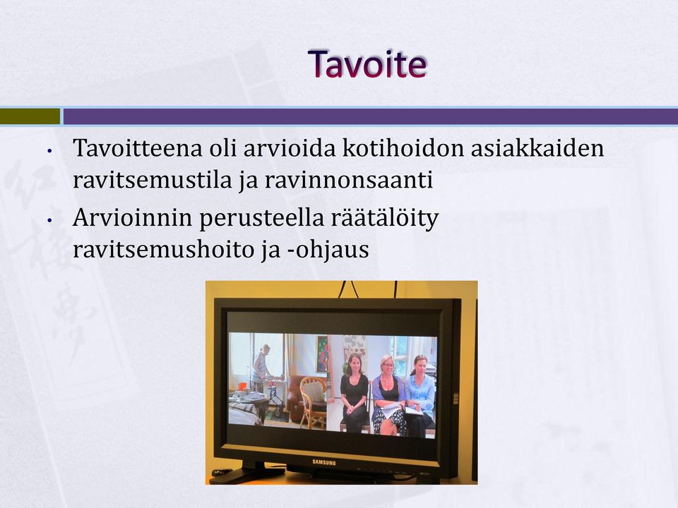 ravinnonsaanti Arvioinnin