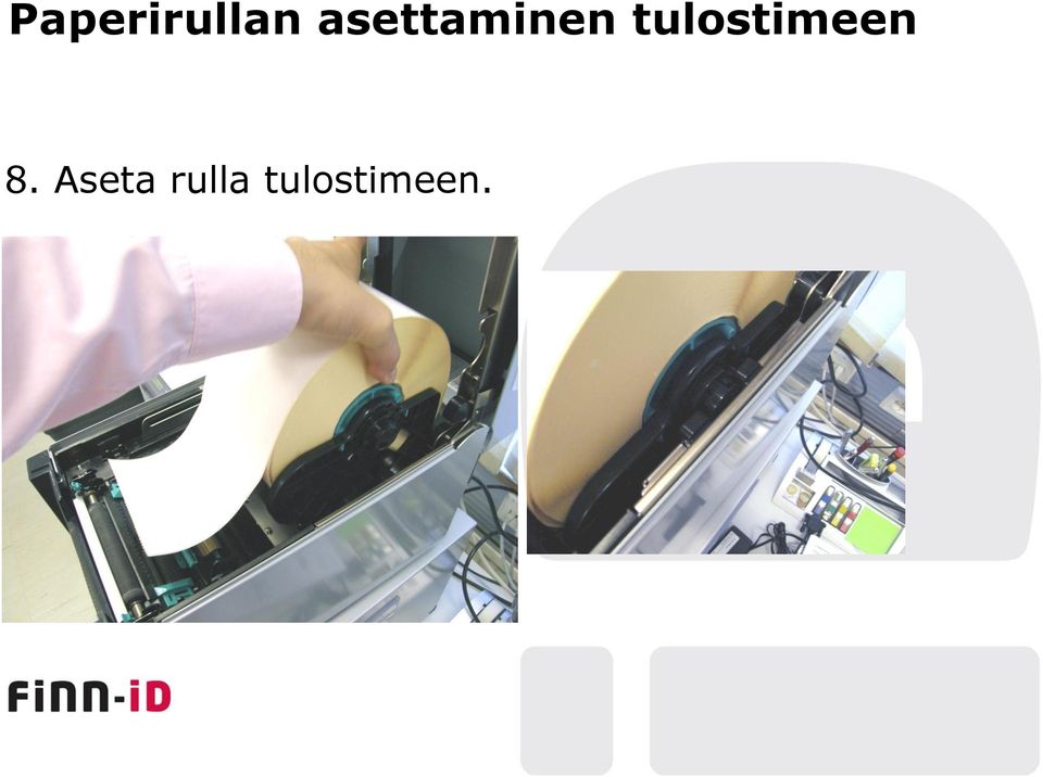 tulostimeen 8.