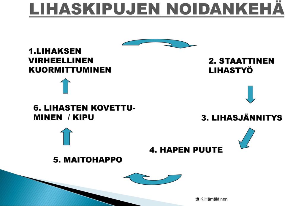 STAATTINEN LIHASTYÖ 6.