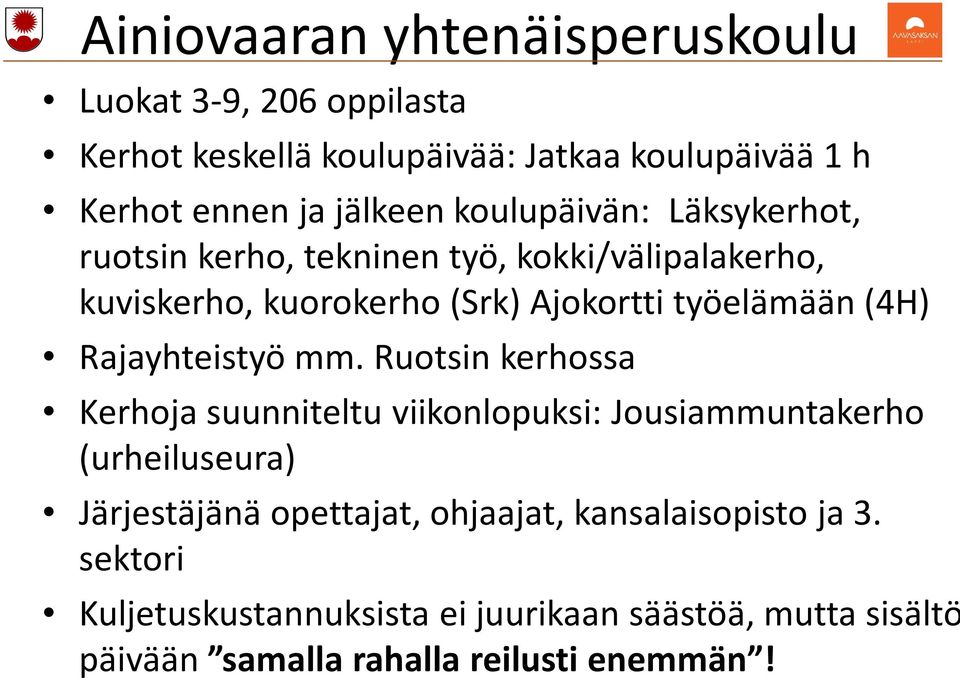 Rajayhteistyö mm.