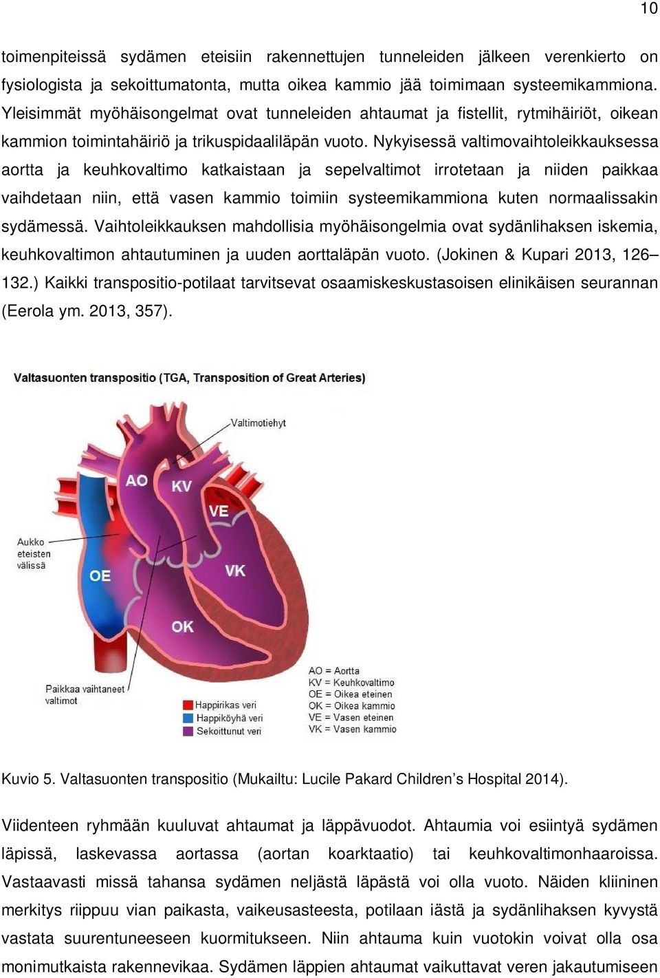 Nykyisessä valtimovaihtoleikkauksessa aortta ja keuhkovaltimo katkaistaan ja sepelvaltimot irrotetaan ja niiden paikkaa vaihdetaan niin, että vasen kammio toimiin systeemikammiona kuten