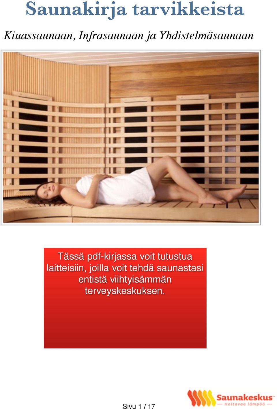 pdf-kirjassa voit tutustua laitteisiin, joilla