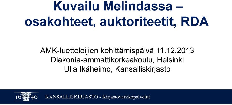 kehittämispäivä 11.12.