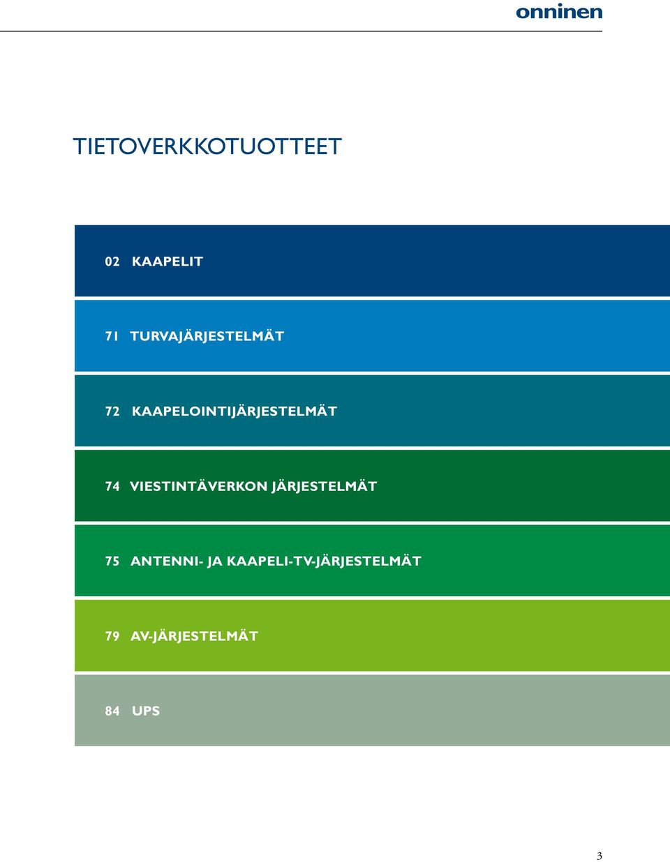 74 VIESTINTÄVERKON JÄRJESTELMÄT 75 ANTENNI-