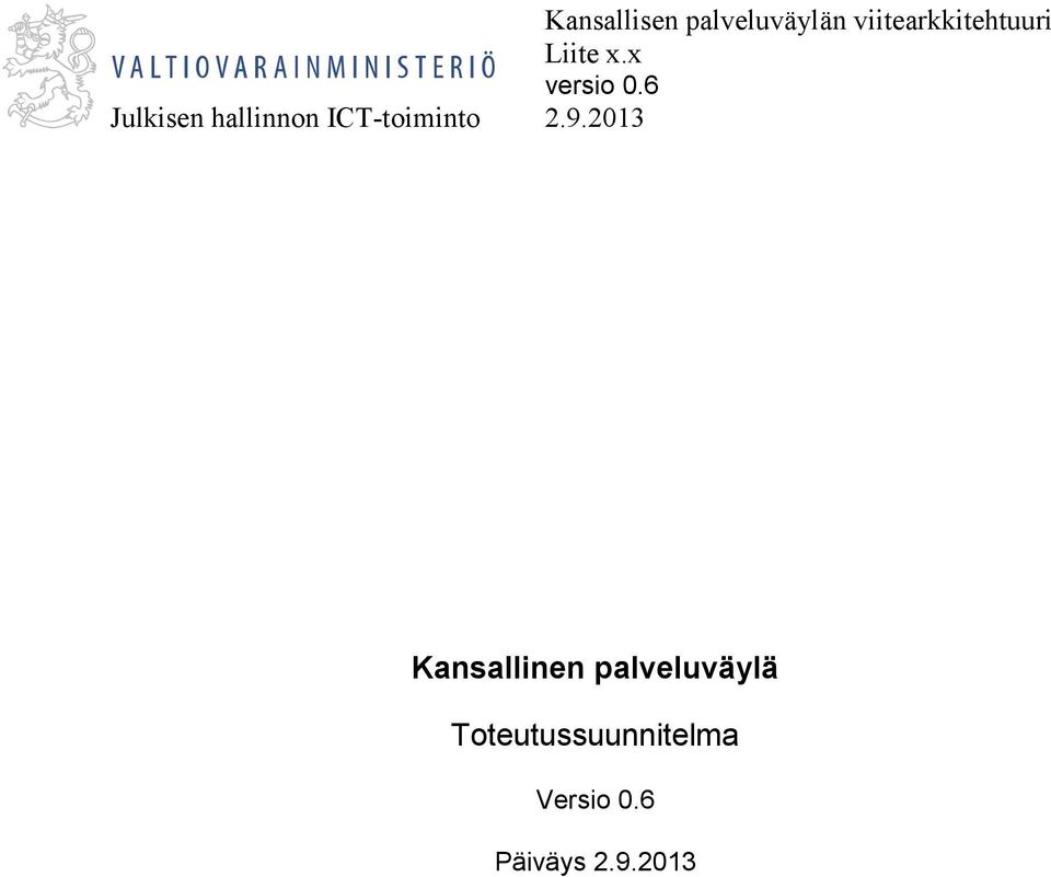 2013 Kansallinen