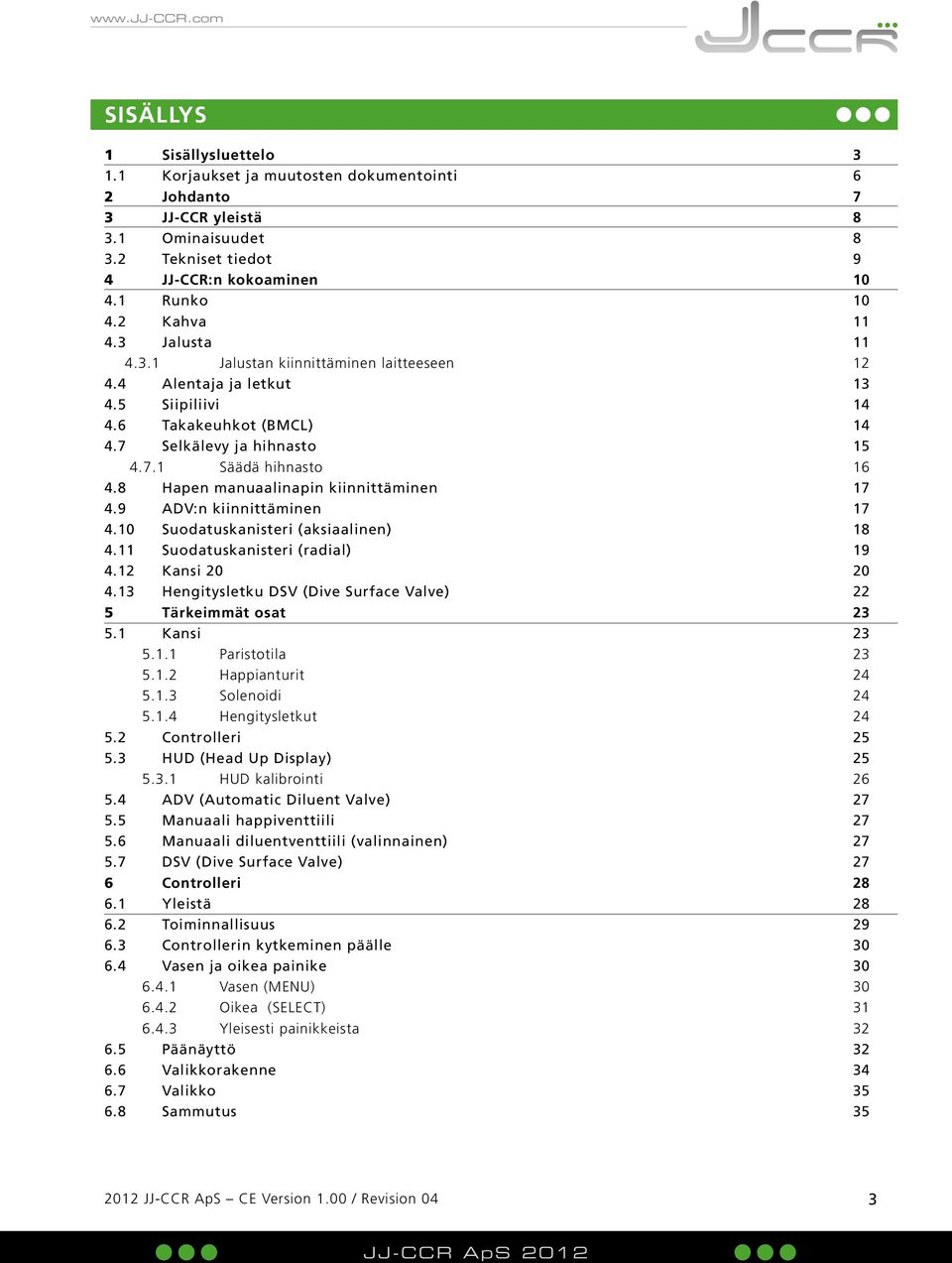 8 Hapen manuaalinapin kiinnittäminen 17 4.9 ADV:n kiinnittäminen 17 4.10 Suodatuskanisteri (aksiaalinen) 18 4.11 Suodatuskanisteri (radial) 19 4.12 Kansi 20 20 4.