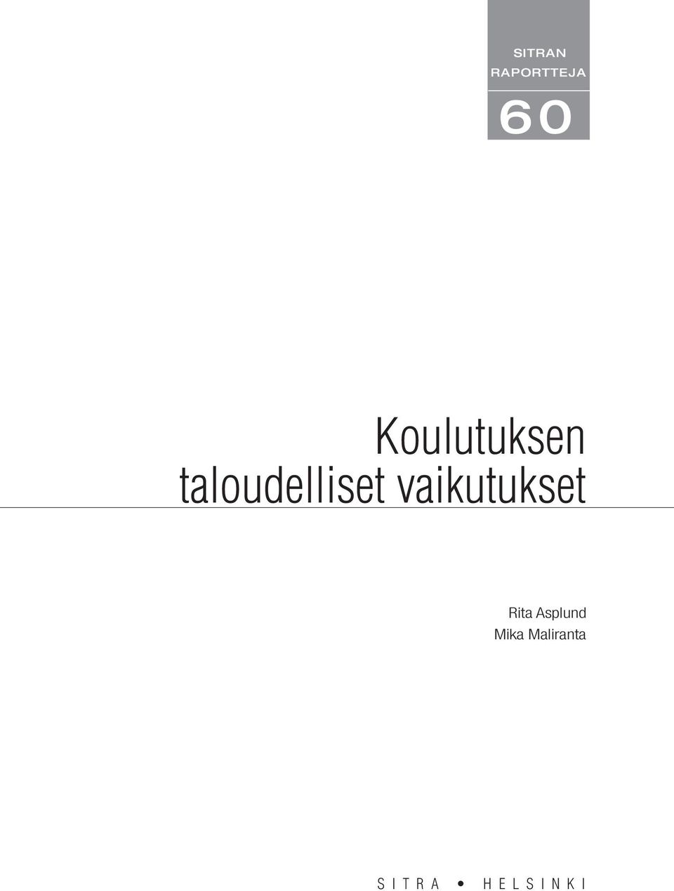 vaikutukset Rita Asplund