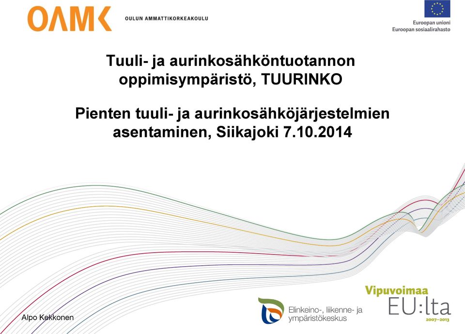 tuuli- ja aurinkosähköjärjestelmien