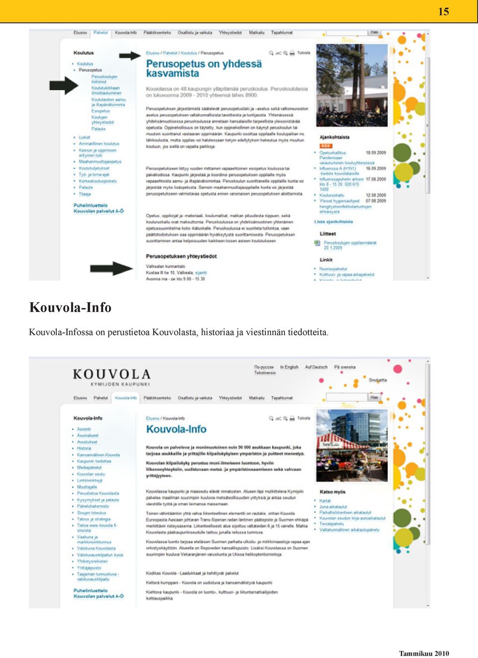 perustietoa Kouvolasta,