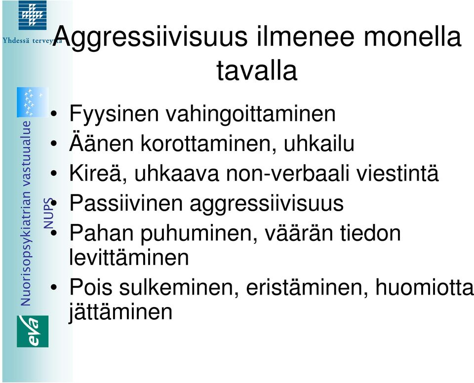 non-verbaali viestintä Passiivinen aggressiivisuus Pahan