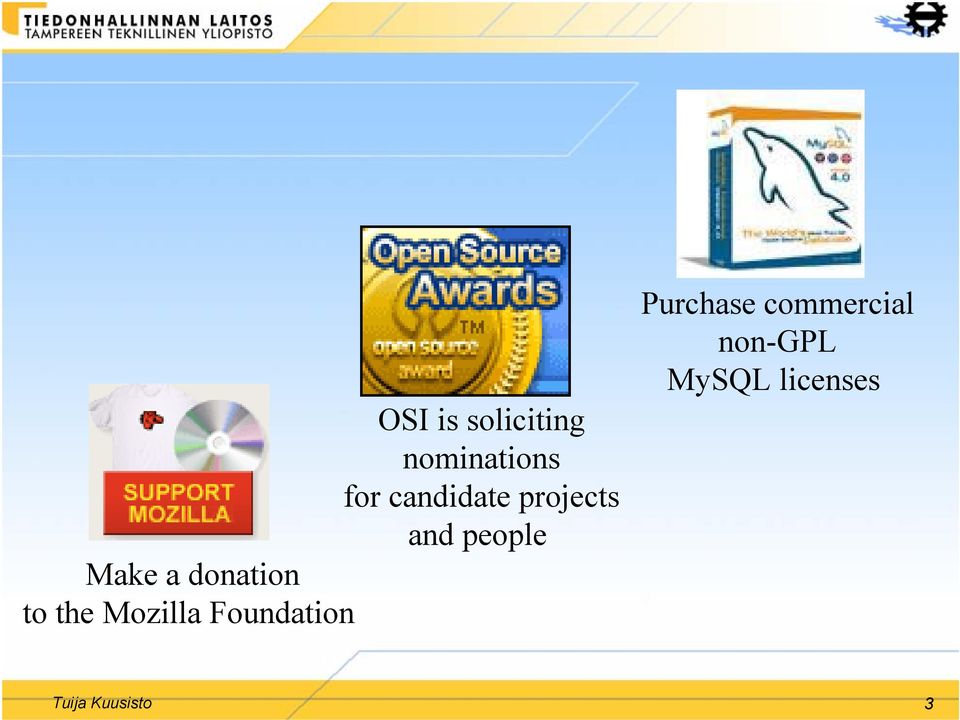 donation to the Mozilla Foundation