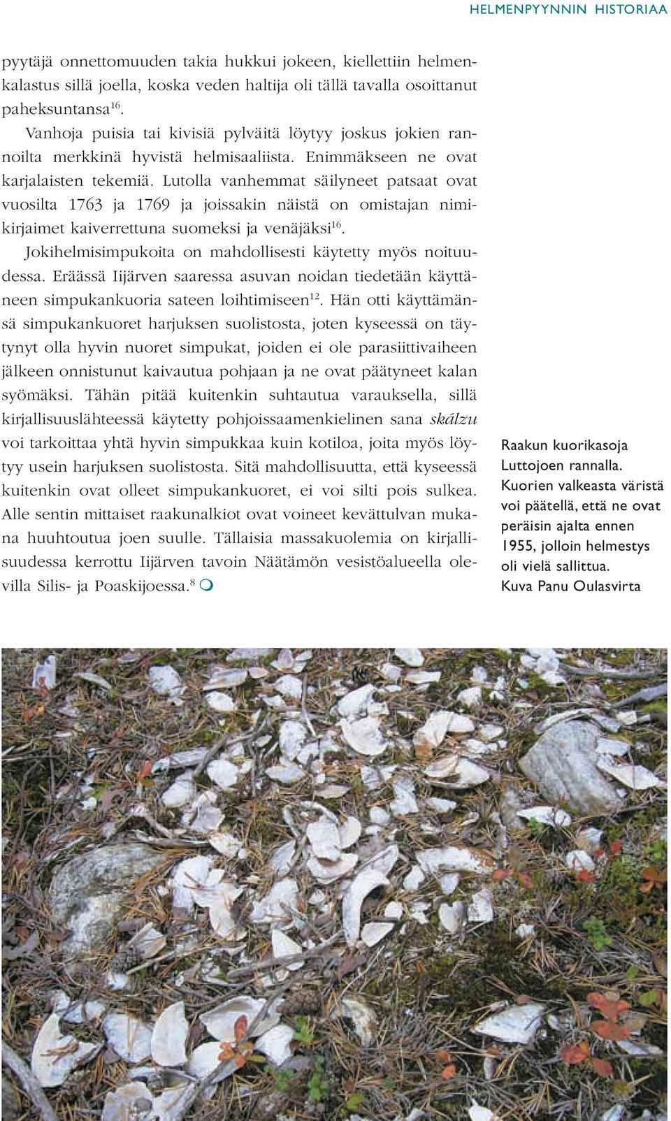 Lutolla vanhemmat säilyneet patsaat ovat vuosilta 1763 ja 1769 ja joissakin näistä on omistajan nimikirjaimet kaiverrettuna suomeksi ja venäjäksi 16.