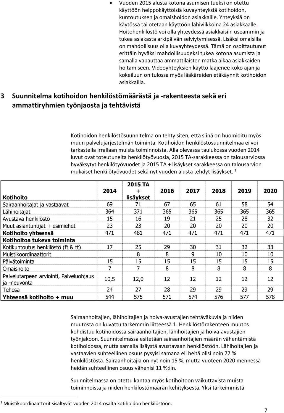 Lisäksi omaisilla on mahdollisuus olla kuvayhteydessä.