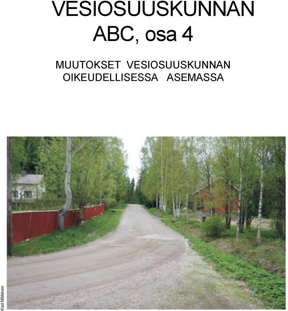 VESIOSUUSKUNNAN