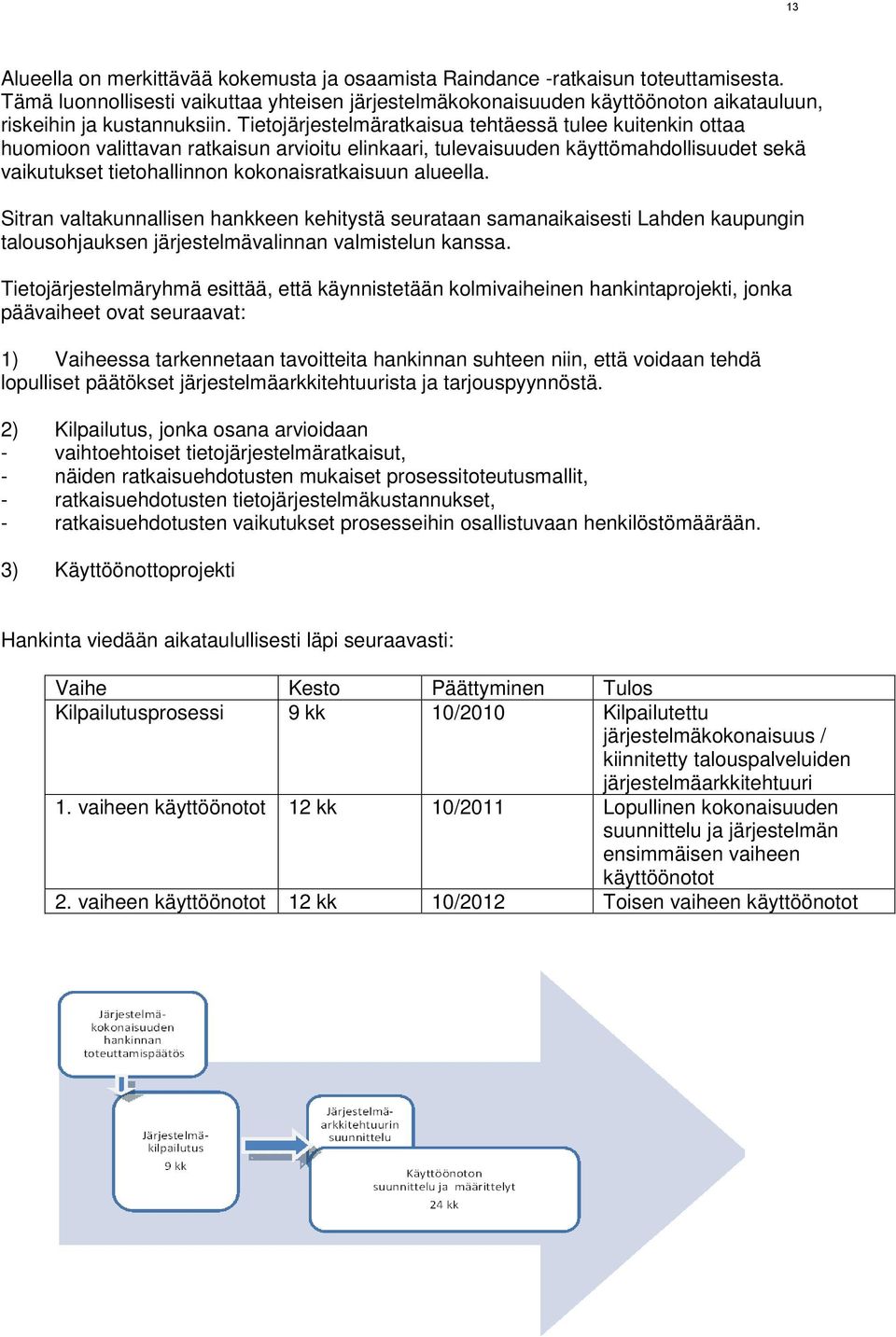 Tietojärjestelmäratkaisua tehtäessä tulee kuitenkin ottaa huomioon valittavan ratkaisun arvioitu elinkaari, tulevaisuuden käyttömahdollisuudet sekä vaikutukset tietohallinnon kokonaisratkaisuun