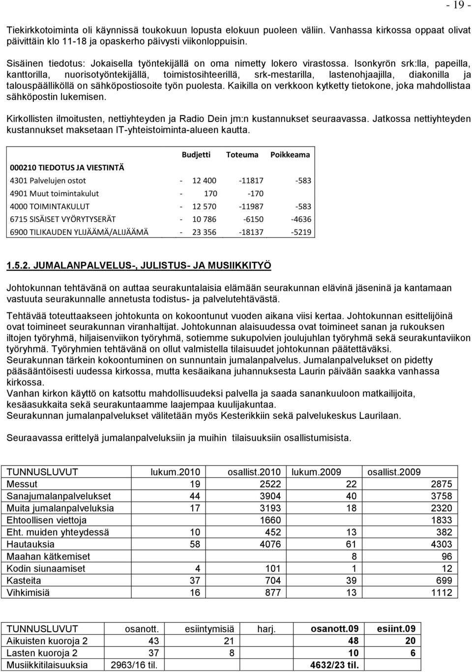 Isonkyrön srk:lla, papeilla, kanttorilla, nuorisotyöntekijällä, toimistosihteerillä, srk-mestarilla, lastenohjaajilla, diakonilla ja talouspäälliköllä on sähköpostiosoite työn puolesta.