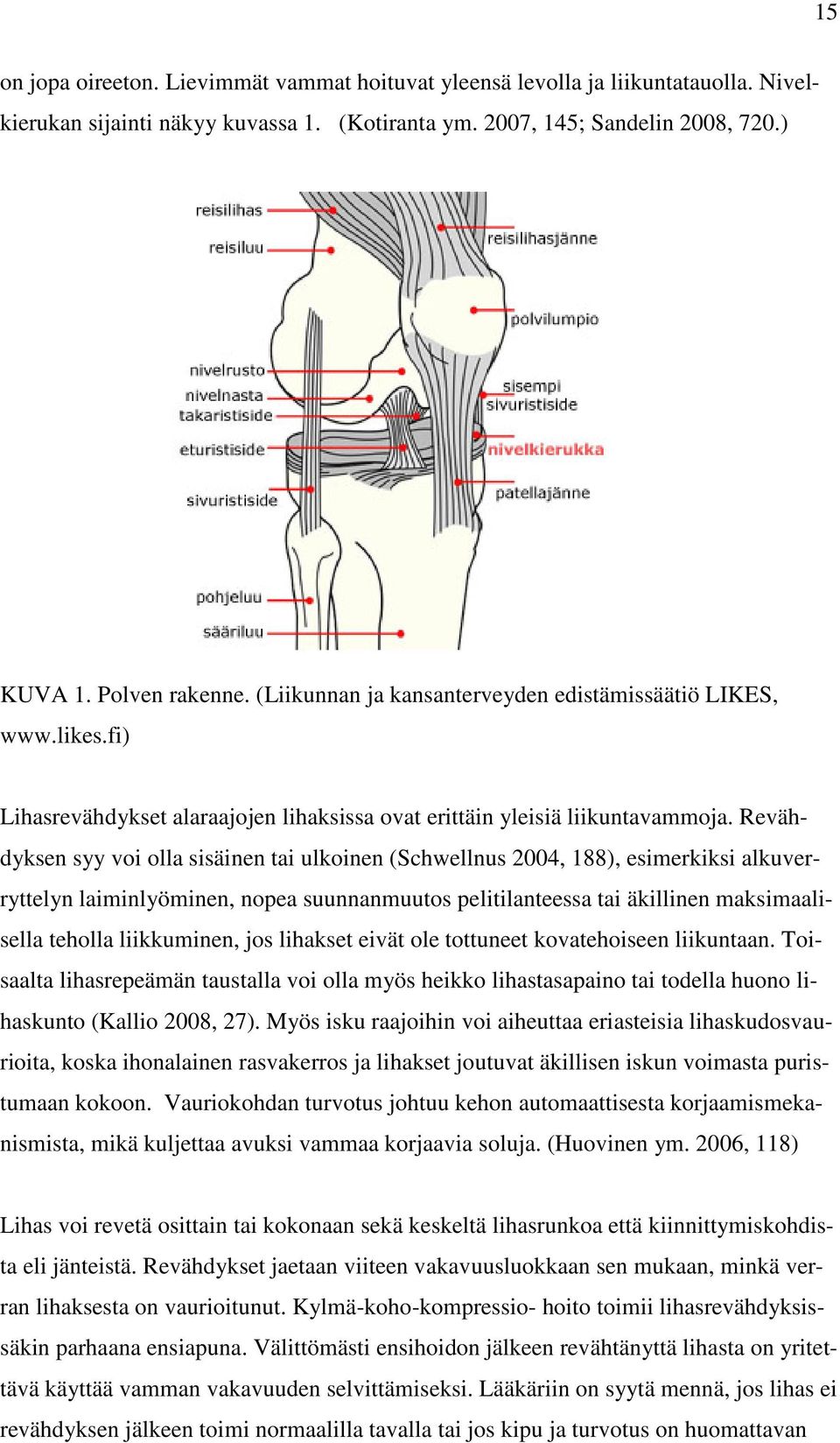 Revähdyksen syy voi olla sisäinen tai ulkoinen (Schwellnus 2004, 188), esimerkiksi alkuverryttelyn laiminlyöminen, nopea suunnanmuutos pelitilanteessa tai äkillinen maksimaalisella teholla