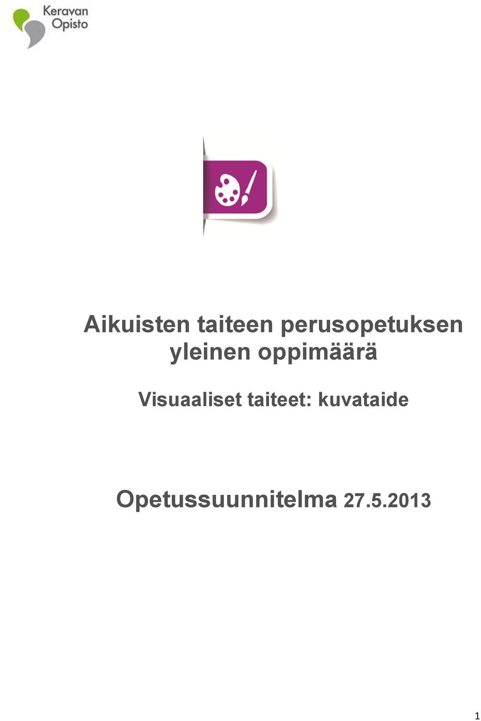 oppimäärä Visuaaliset