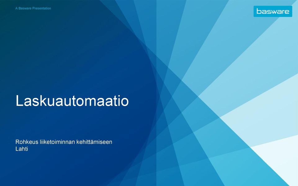 Laskuautomaatio