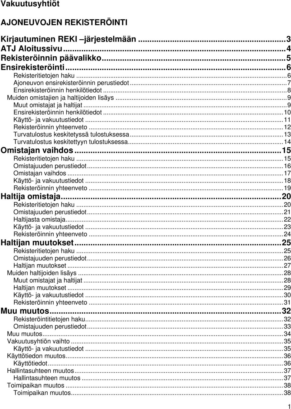 ..10 Käyttö- ja vakuutustiedot...11 Rekisteröinnin yhteenveto...12 Turvatulostus keskitetyssä tulostuksessa...13 Turvatulostus keskitettyyn tulostuksessa...14 Omistajan vaihdos.