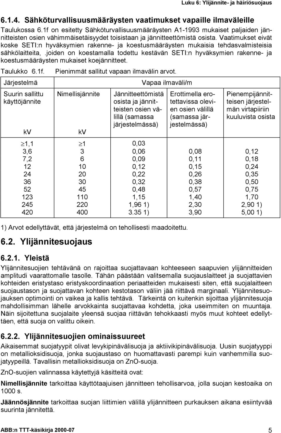 Vaatimukset eivät koske SETI:n hyväksymien rakenne- ja koestusmääräysten mukaisia tehdasvalmisteisia sähkölaitteita,.
