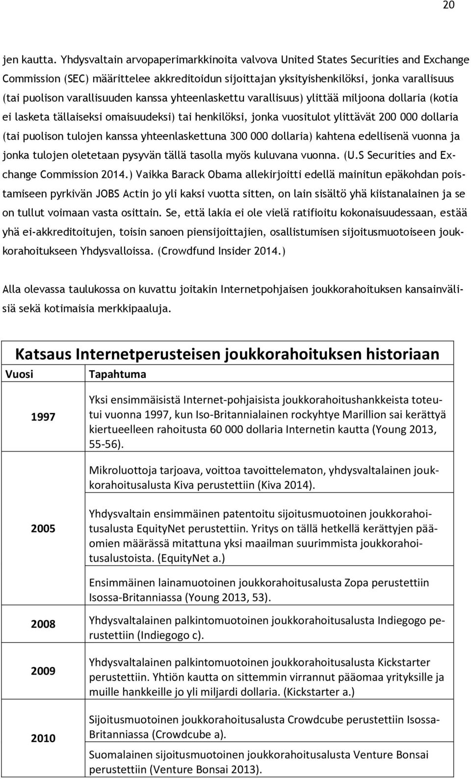 varallisuuden kanssa yhteenlaskettu varallisuus) ylittää miljoona dollaria (kotia ei lasketa tällaiseksi omaisuudeksi) tai henkilöksi, jonka vuositulot ylittävät 200 000 dollaria (tai puolison