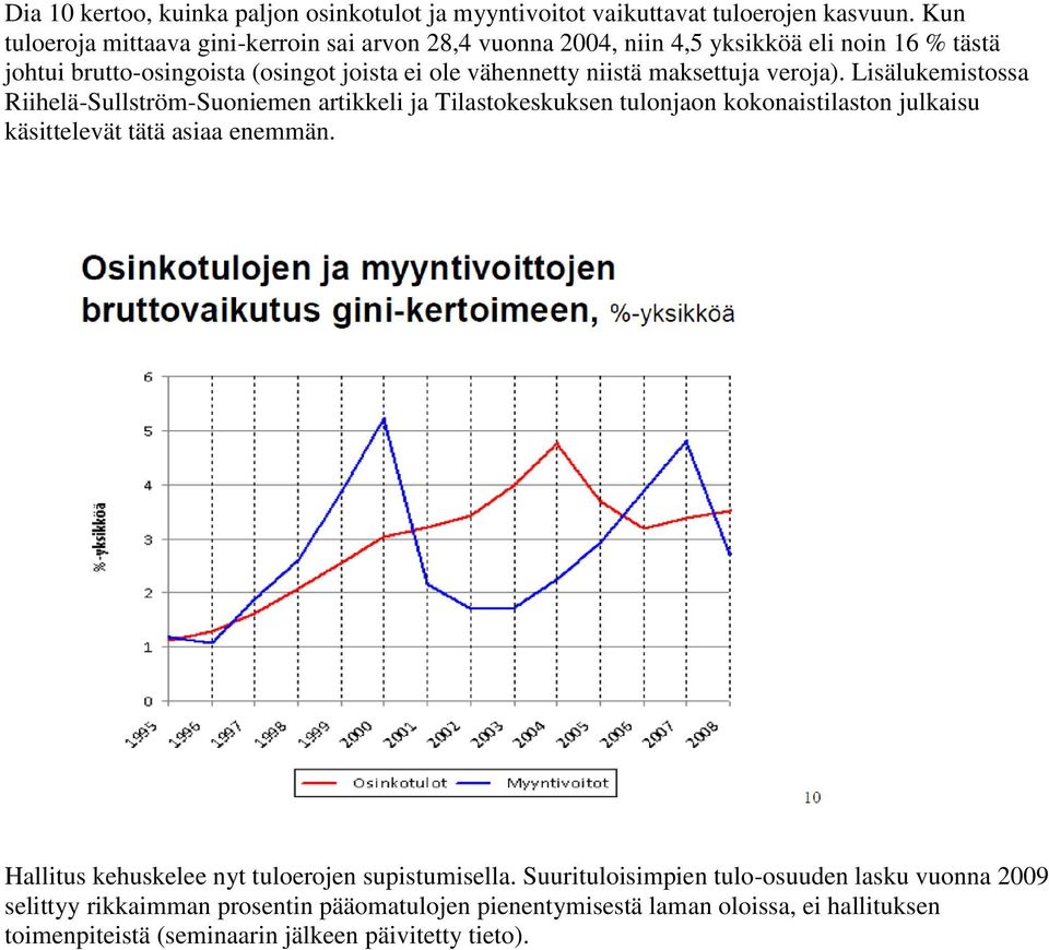 niistä maksettuja veroja).