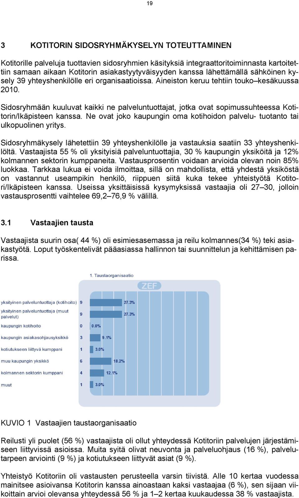 Sidosryhmään kuuluvat kaikki ne palveluntuottajat, jotka ovat sopimussuhteessa Kotitorin/Ikäpisteen kanssa. Ne ovat joko kaupungin oma kotihoidon palvelu- tuotanto tai ulkopuolinen yritys.