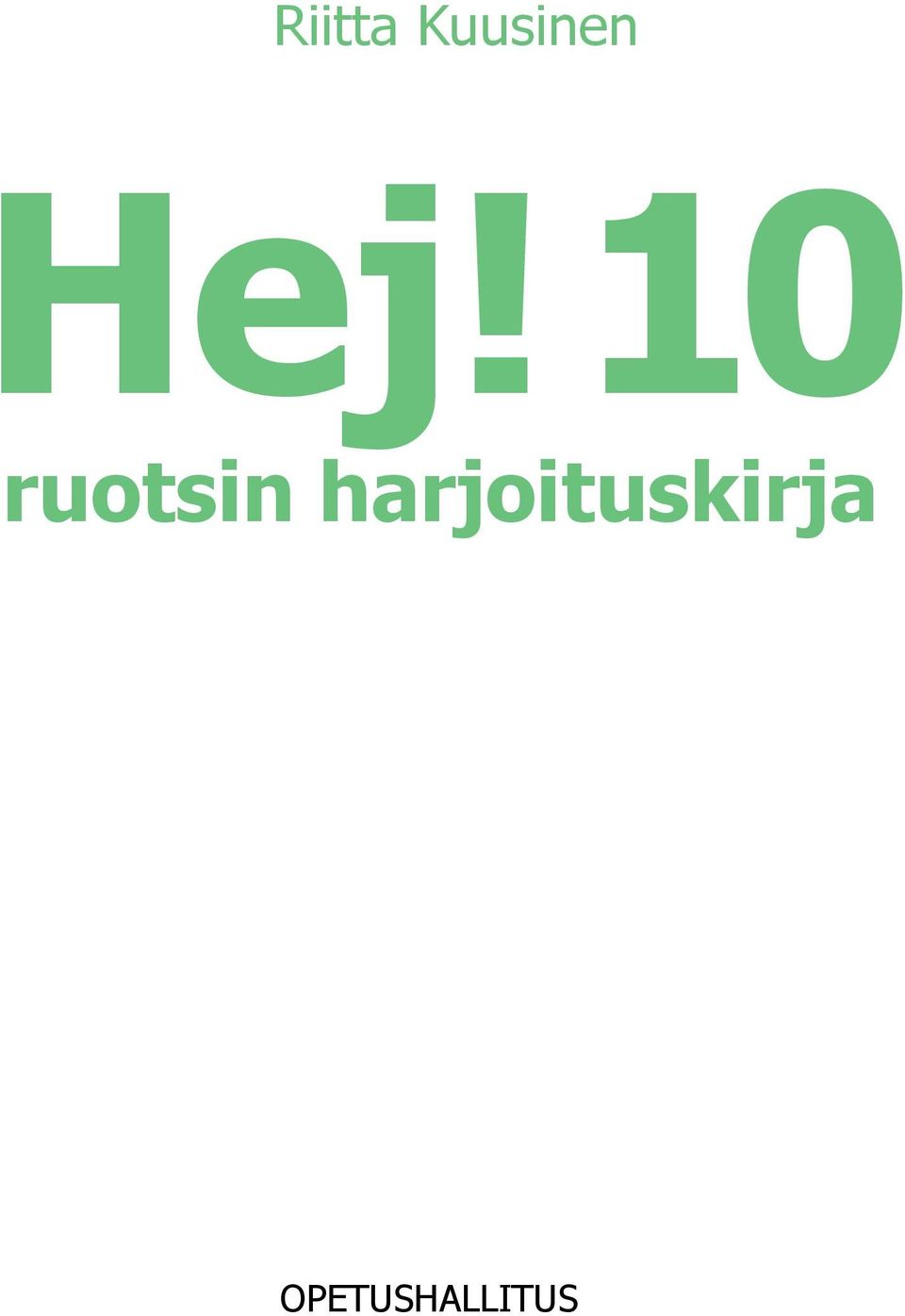 harjoituskirja