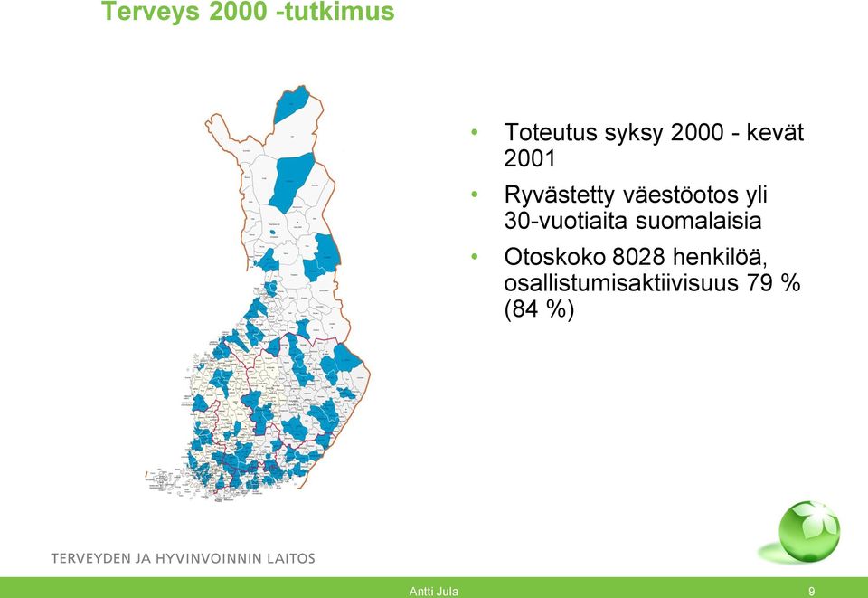 30-vuotiaita suomalaisia Otoskoko 8028