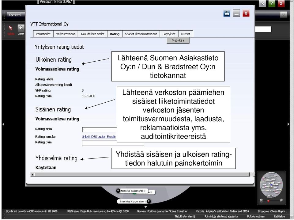 jäsenten toimitusvarmuudesta, laadusta, reklamaatioista yms.