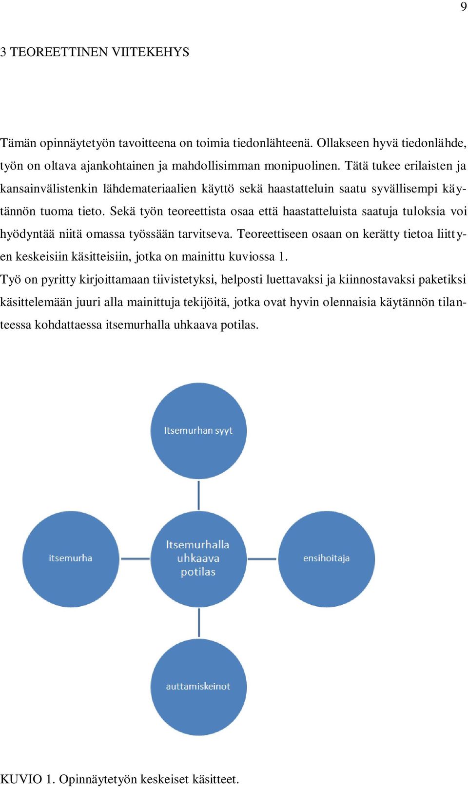 Sekä työn teoreettista osaa että haastatteluista saatuja tuloksia voi hyödyntää niitä omassa työssään tarvitseva.