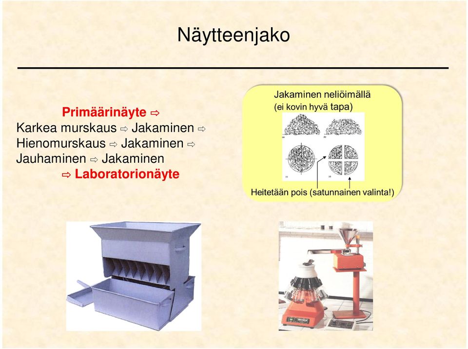 Hieno Jauhaminen Jakaminen