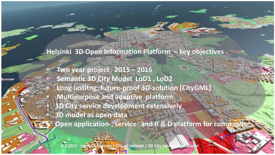 [CityGML] Multipurpose and adaptive platform 3D City service development