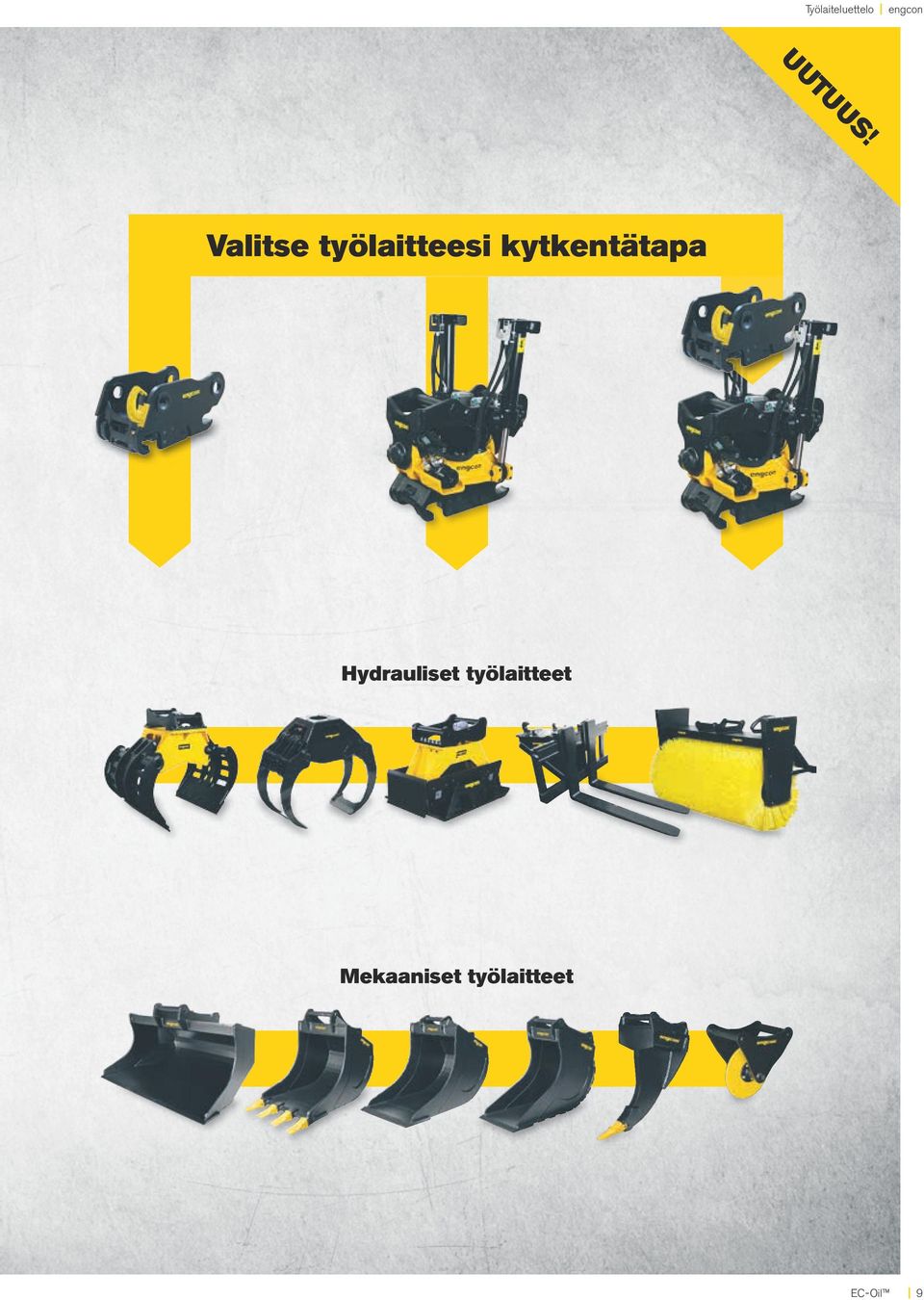 kytkentätapa Hydrauliset