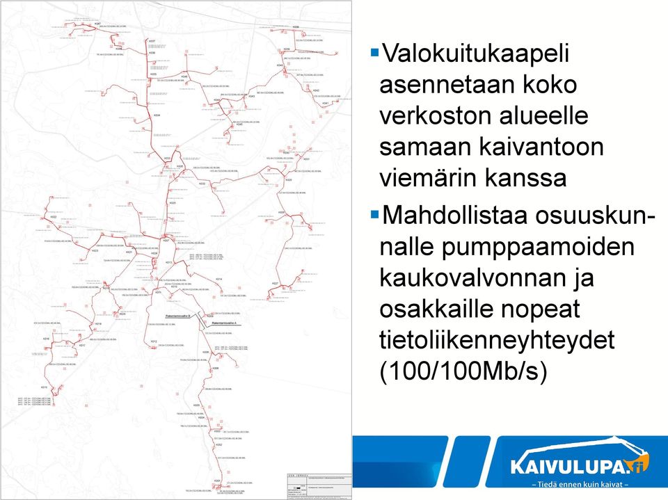 Mahdollistaa osuuskunnalle pumppaamoiden