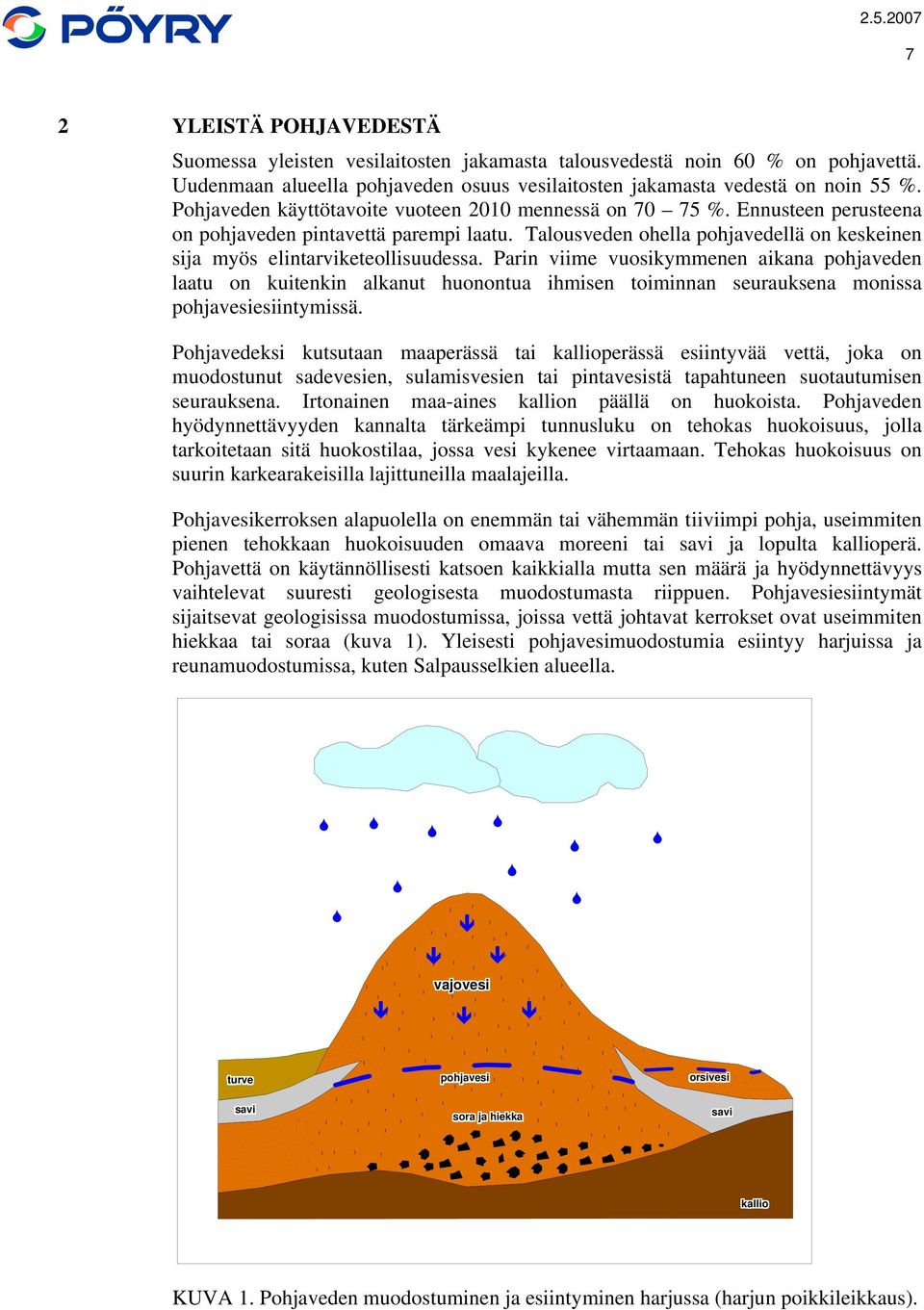 Talousveden ohella pohjavedellä on keskeinen sija myös elintarviketeollisuudessa.