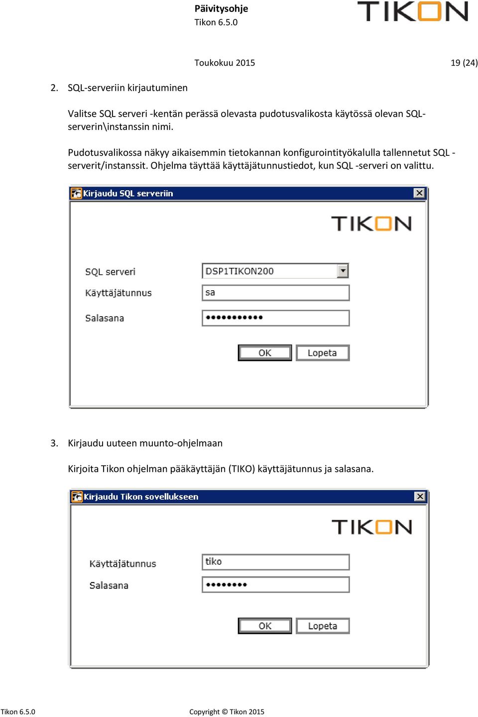 SQLserverin\instanssin nimi.