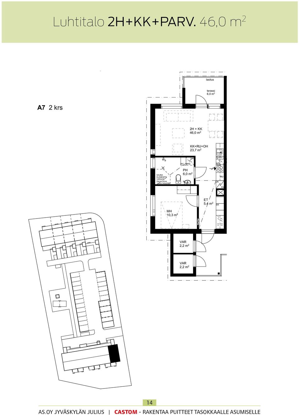 23,7 m 2 IVK PY PPK APK SAUNA ELEMENTTI AUS Harvia Sirius