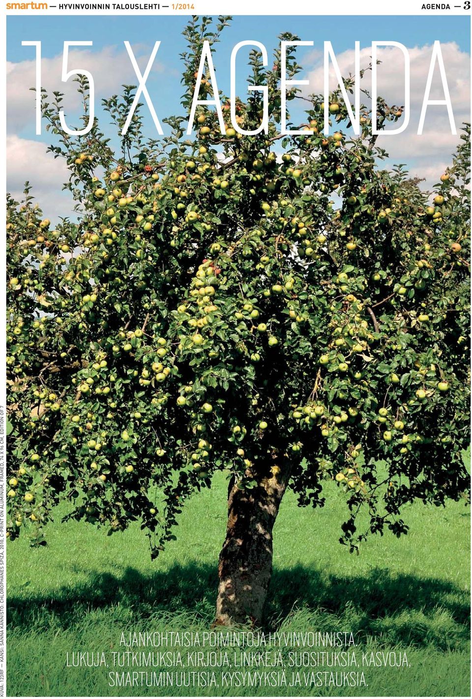EDITION OF 7 AJANKOHTAISIA POIMINTOJA HYVINVOINNISTA.