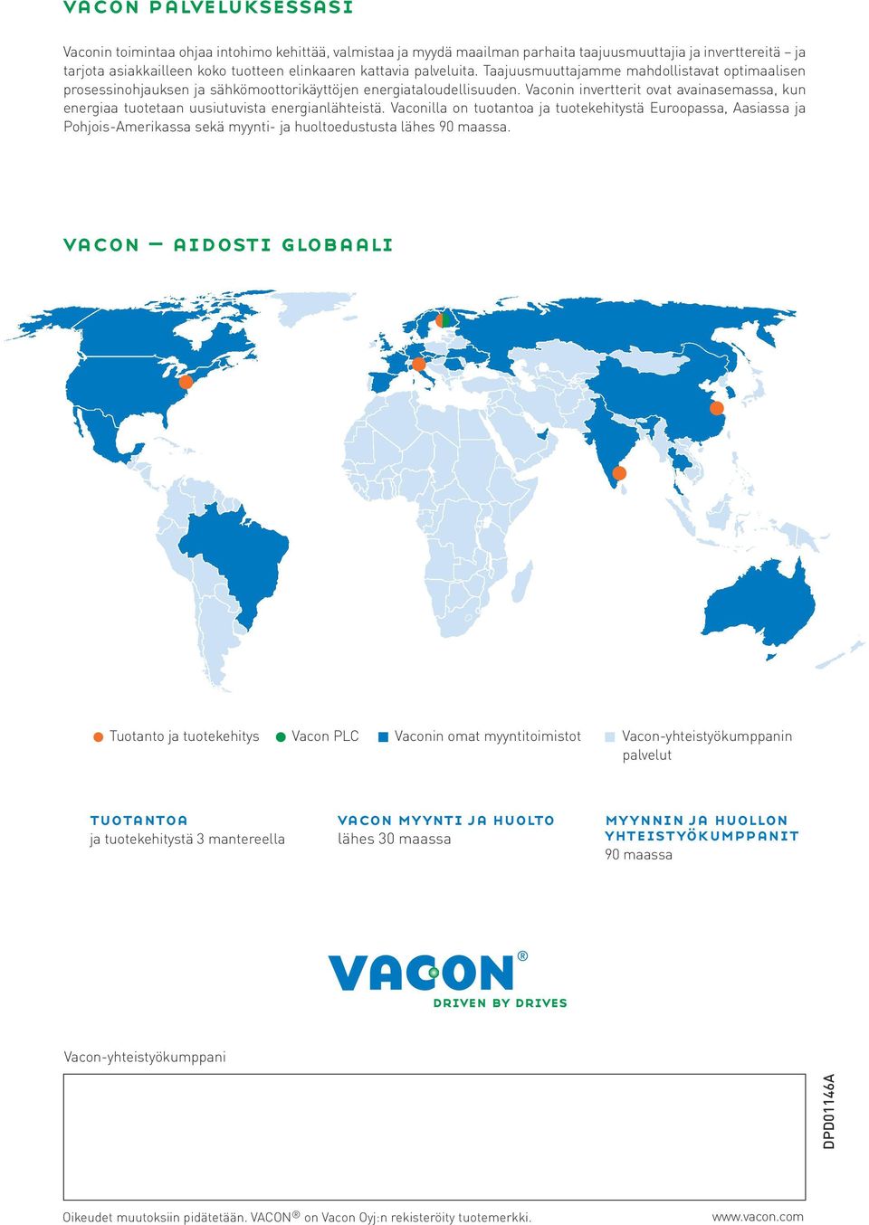 Vaconin invertterit ovat avainasemassa, kun energiaa tuotetaan uusiutuvista energianlähteistä.