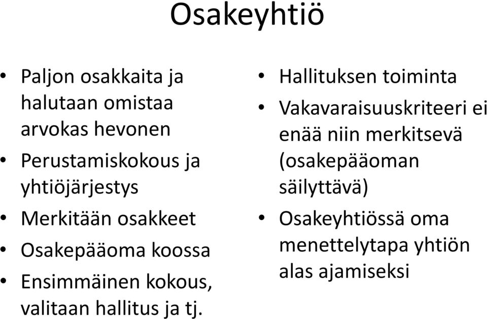 valitaan hallitus ja tj.