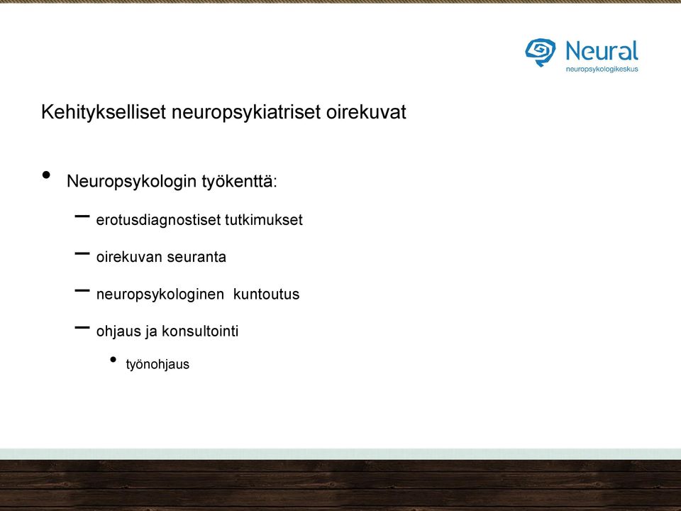 tutkimukset oirekuvan seuranta